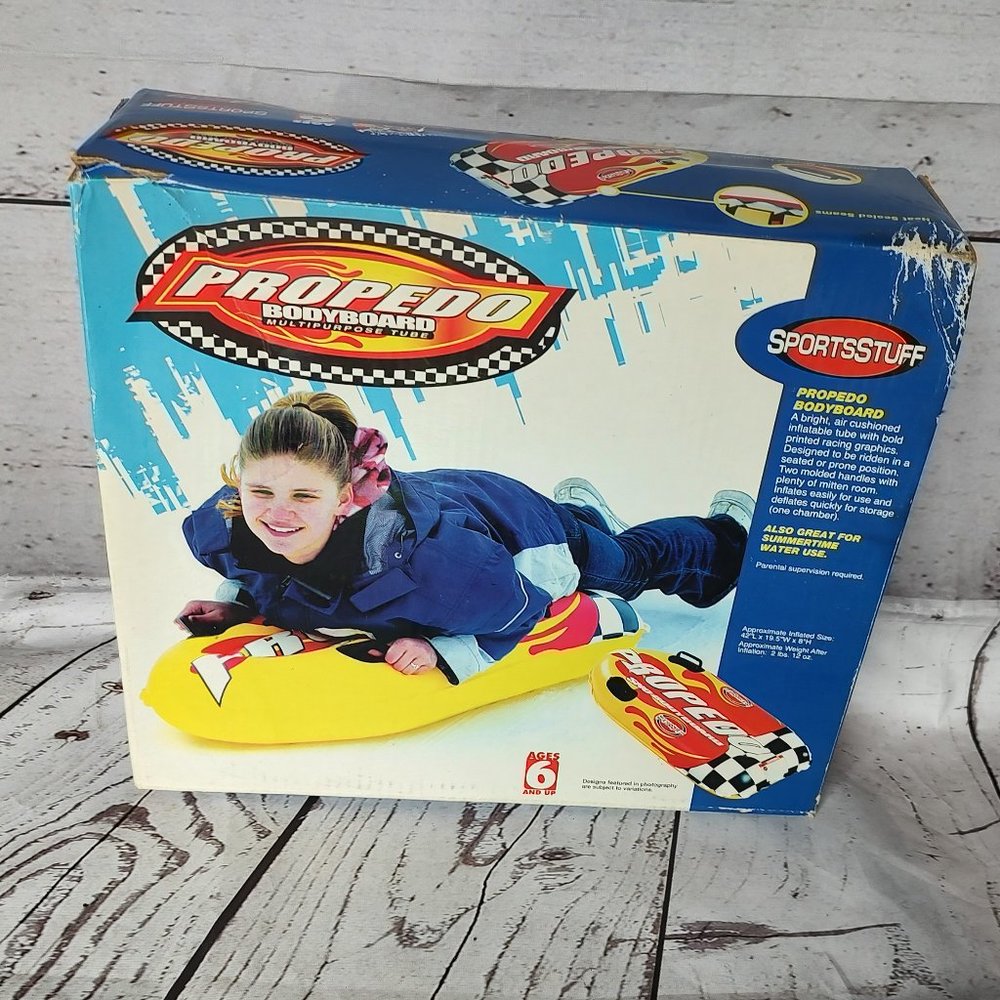 SportsStuff 42 inch Propedo Bodyboard Multipurpose Tube inflatable – Brand New